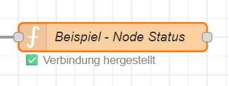 Node-RED - Status - custom Emoji Text 1