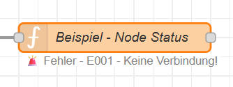 Node-RED - Status - custom Emoji Text 2