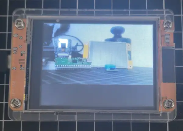 ESP32-CYD mit RPi Kamerabild