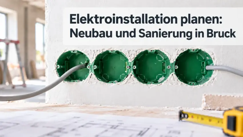 Elektroinstallation planen_ Neubau und Sanierung in Bruck
