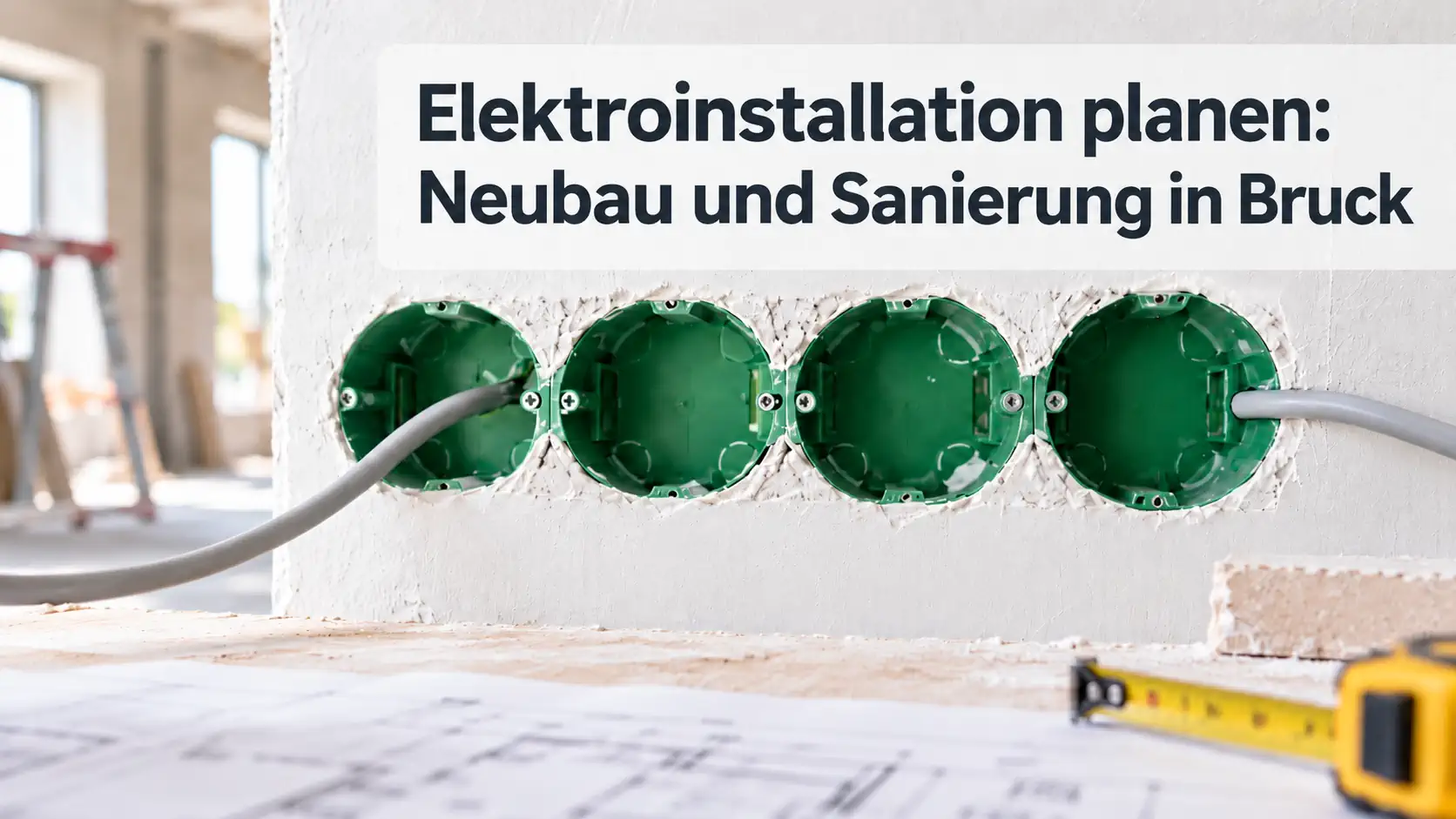Elektroinstallation planen_ Neubau und Sanierung in Bruck