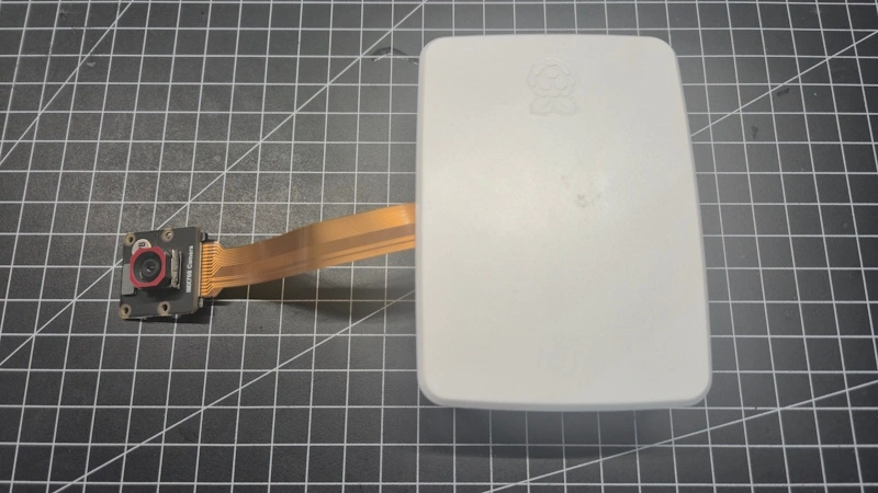 Raspberry Pi 5 - Waveshare IMX708 CAM - Durchführen im original Gehäuse des Pi #2