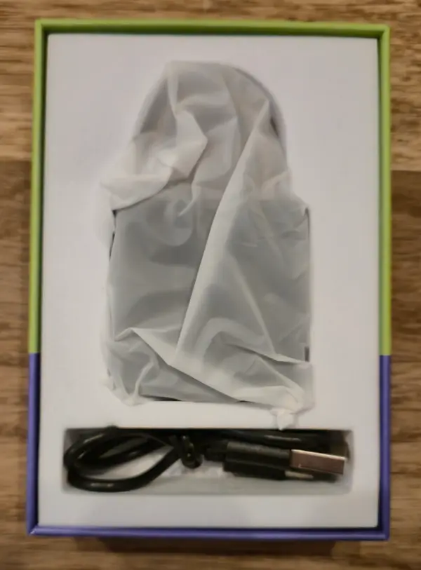 Verpackung geöffnet Eseesmart Smart Padlock